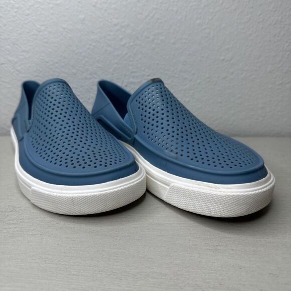 Crocs Citilane Roka Loafer Light Blue Slip On Casual Shoes - Picture 1 of 9